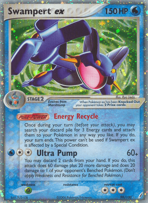Swampert ex EX14-98