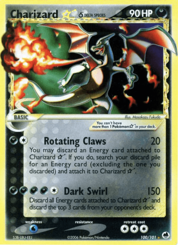 Charizard ★ δ EX15-100