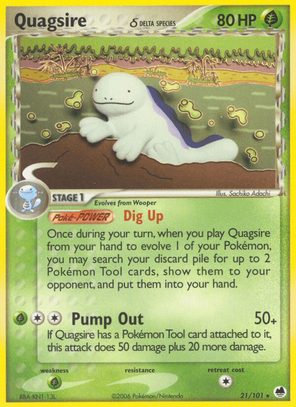 Quagsire δ EX15-21