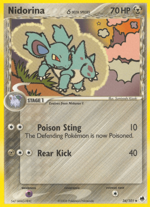 Nidorina δ EX15-34