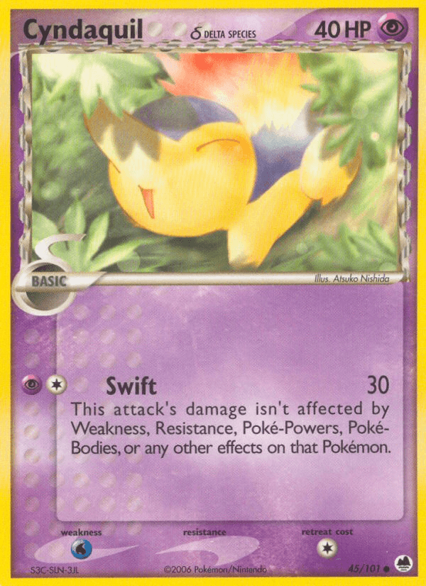 Cyndaquil δ EX15-45