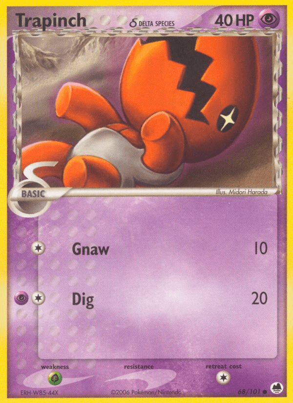 Trapinch δ EX15-68