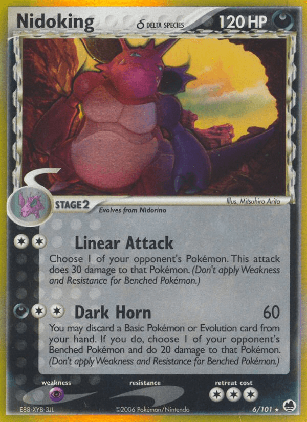 Nidoking δ EX15-6