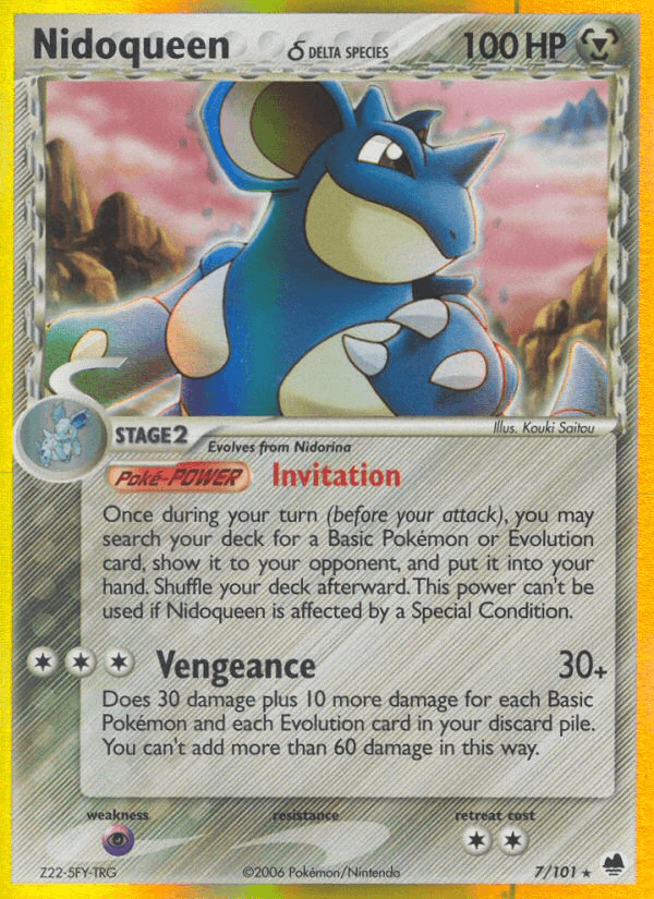 Nidoqueen δ EX15-7