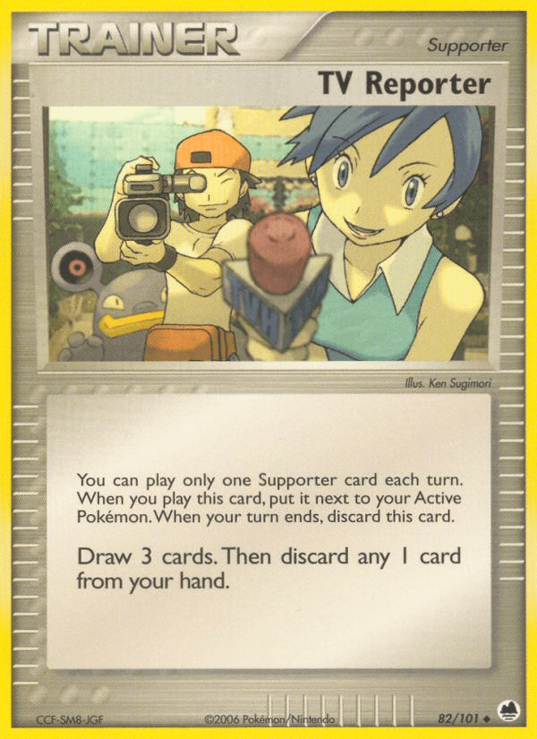 TV Reporter EX15-82