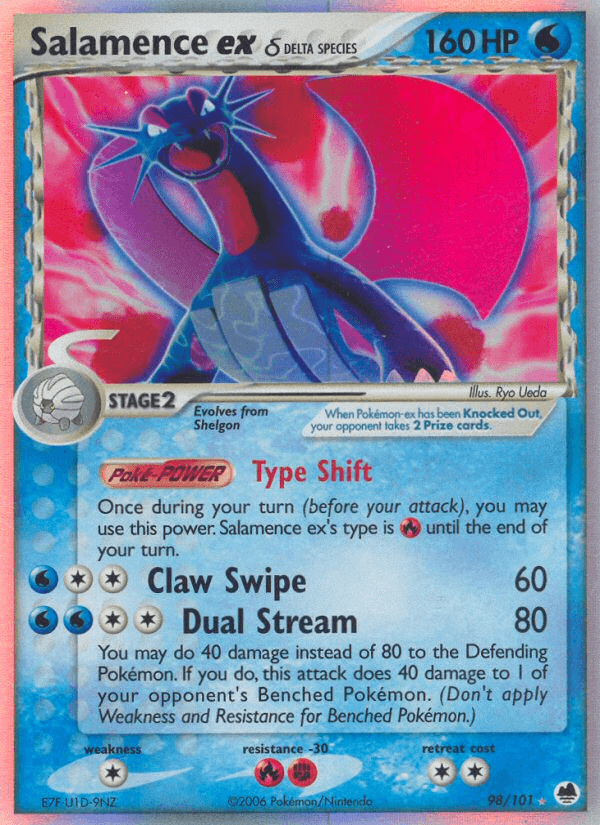Salamence ex δ EX15-98