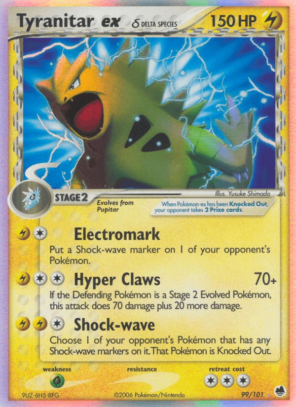 Tyranitar ex δ EX15-99