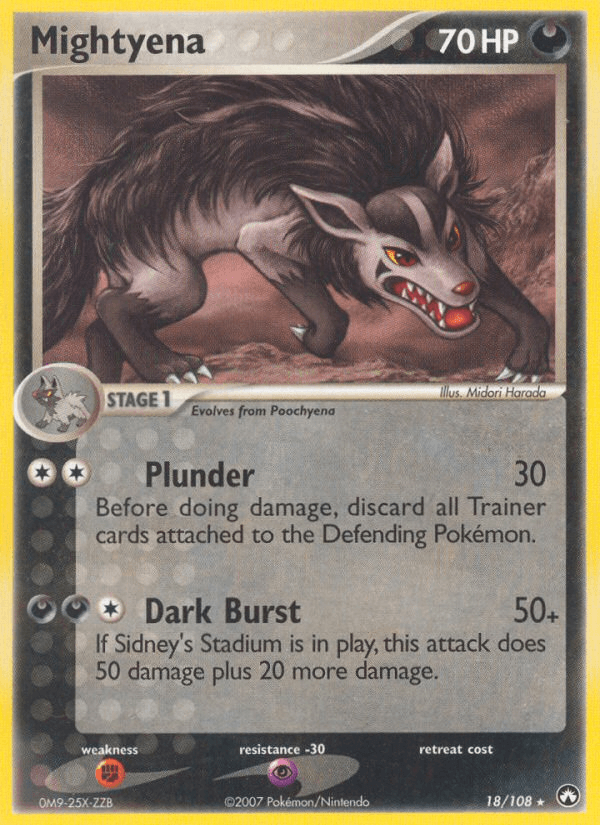 Mightyena EX16-18