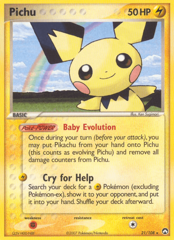 Pichu EX16-21