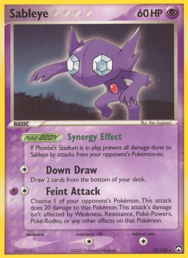 Sableye EX16-22