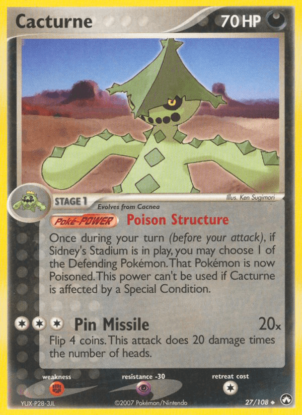 Cacturne EX16-27