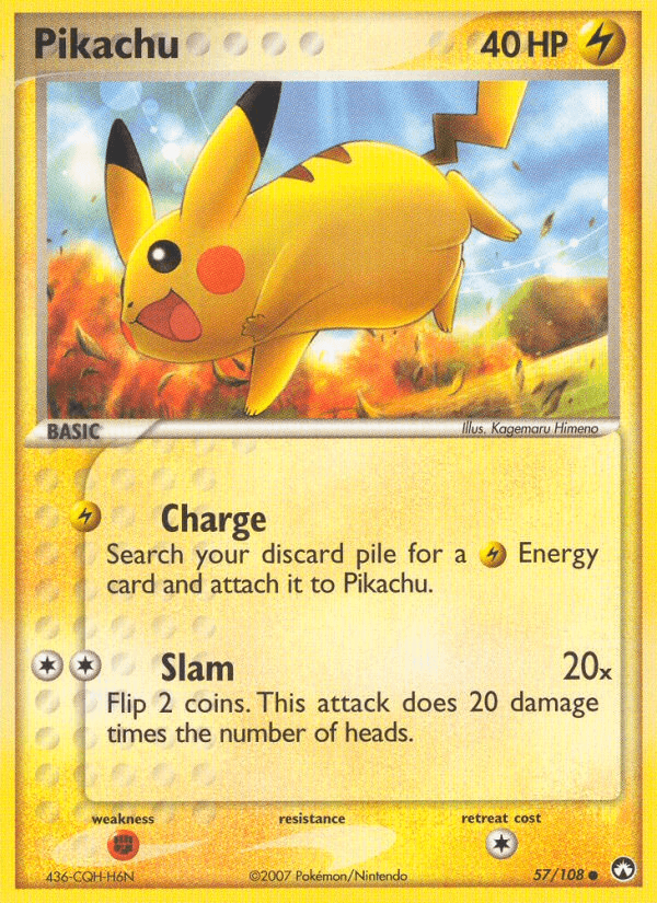 Pikachu EX16-57
