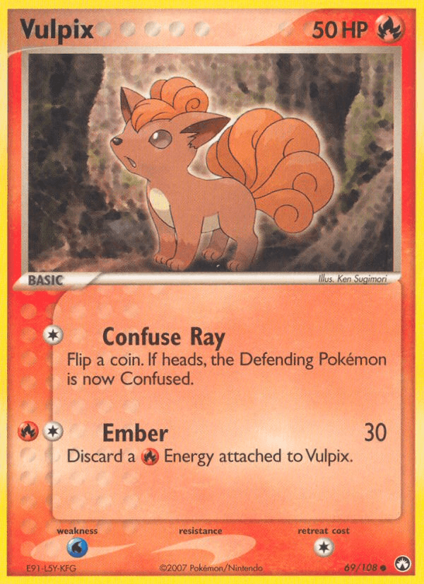 Vulpix EX16-69