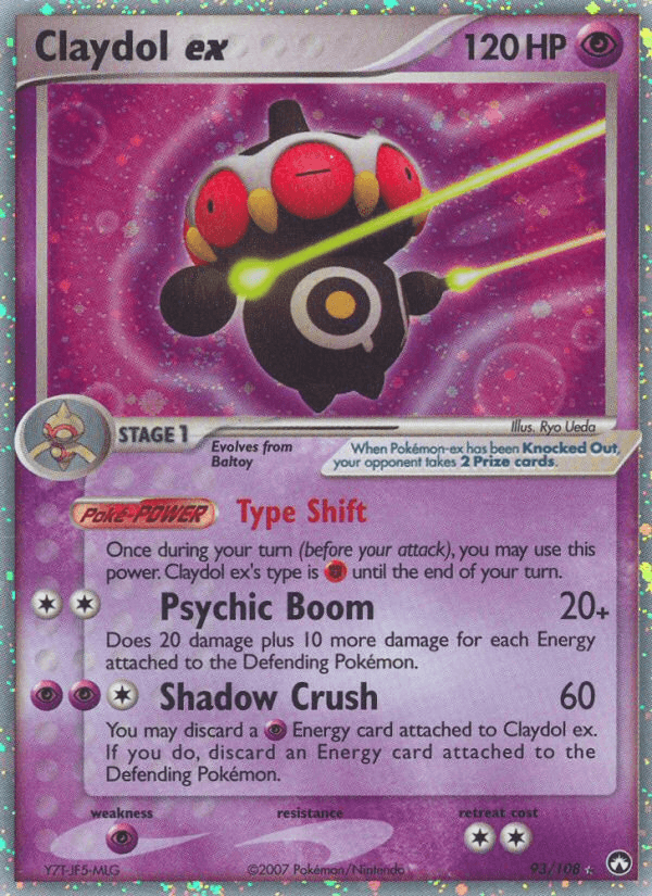 Claydol ex EX16-93