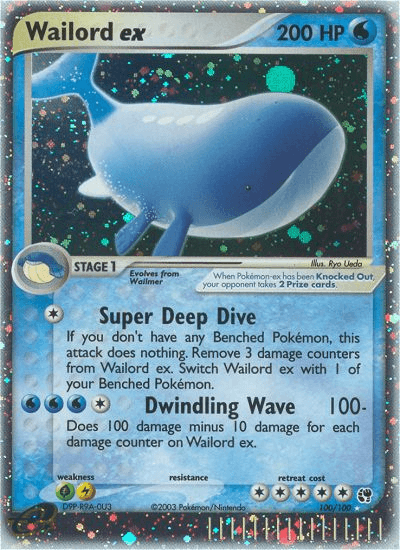 Wailord ex EX2-100