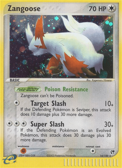 Zangoose EX2-14