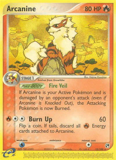 Arcanine EX2-15