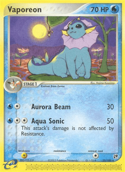 Vaporeon EX2-25