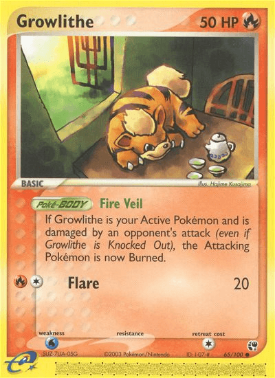 Growlithe EX2-65