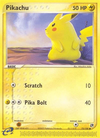 Pikachu EX2-72