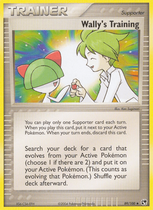 Wally's Training EX2-89