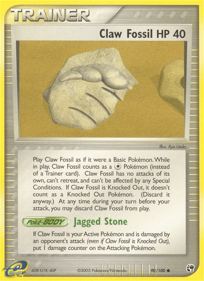 Claw Fossil EX2-90