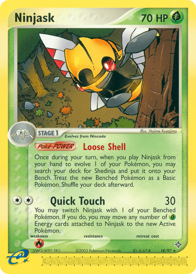 Ninjask EX3-18