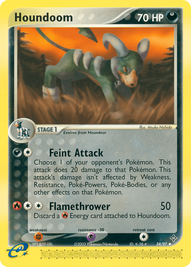 Houndoom EX3-34