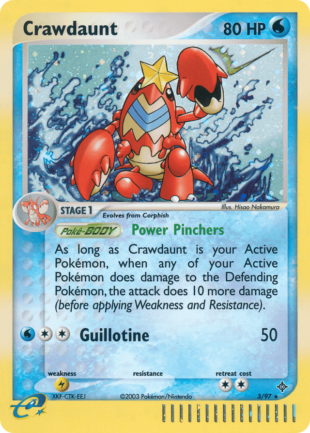 Crawdaunt EX3-3