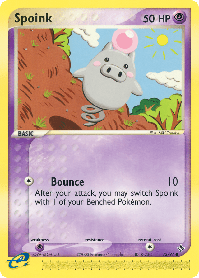 Spoink EX3-73