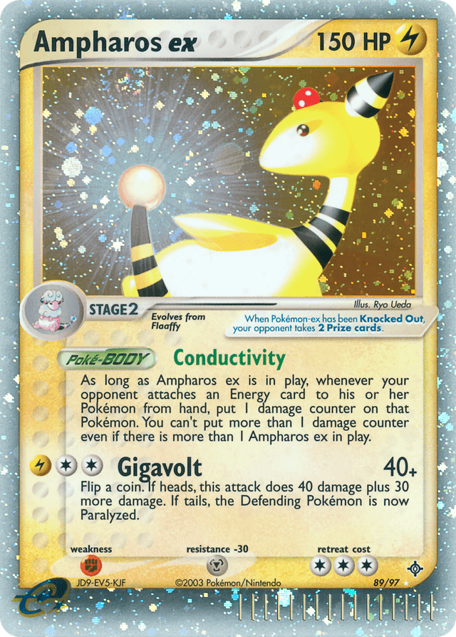 Ampharos ex EX3-89