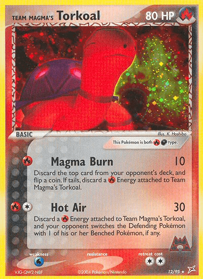 Team Magma's Torkoal EX4-12
