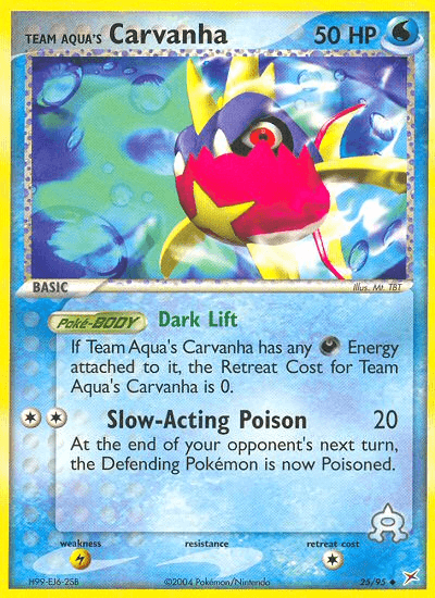 Team Aqua's Carvanha EX4-25