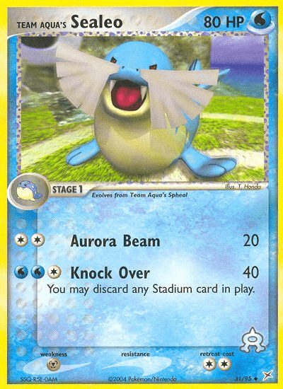 Team Aqua's Sealeo EX4-31