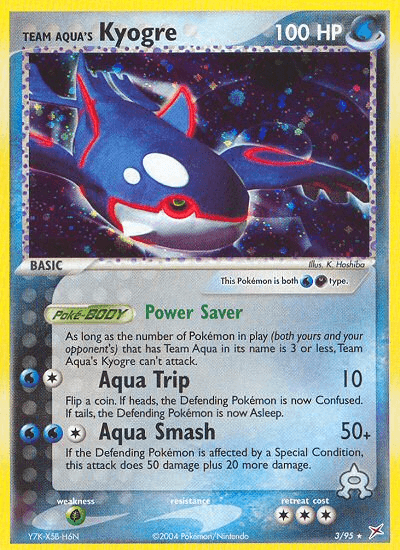 Team Aqua's Kyogre EX4-3