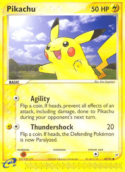 Pikachu EX4-43