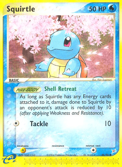 Squirtle EX4-46