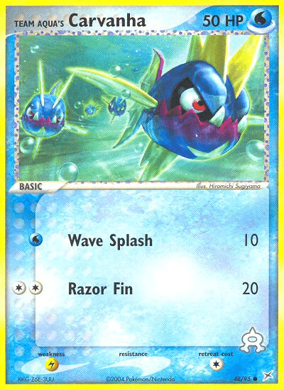Team Aqua's Carvanha EX4-48