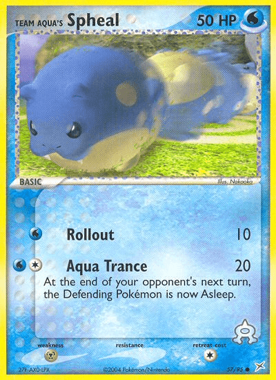 Team Aqua's Spheal EX4-57