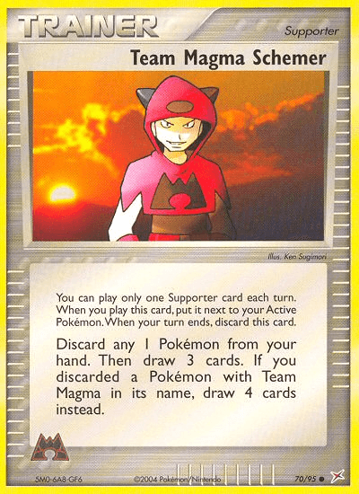 Team Magma Schemer EX4-70