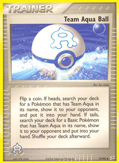 Team Aqua Ball EX4-75
