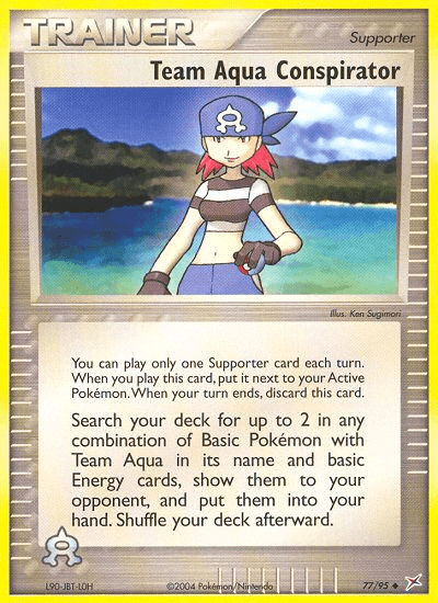 Team Aqua Conspirator EX4-77