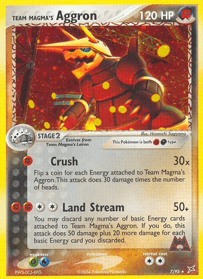 Team Magma's Aggron EX4-7