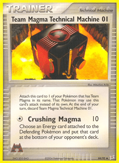 Team Magma Technical Machine 01 EX4-84