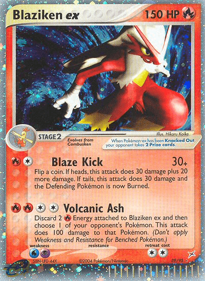 Blaziken ex EX4-89