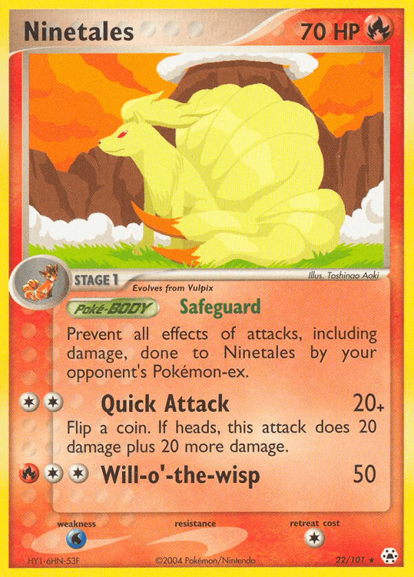 Ninetales EX5-22