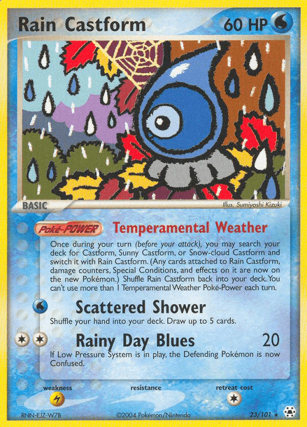 Rain Castform EX5-23