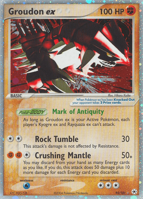 Groudon ex EX5-93