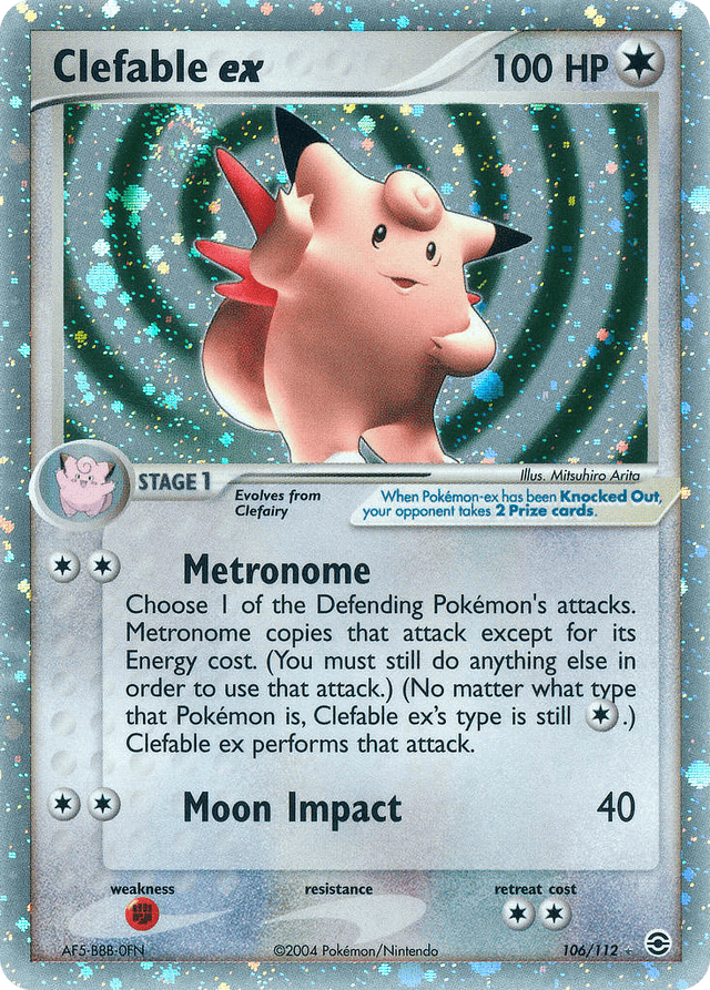 Clefable ex EX6-106