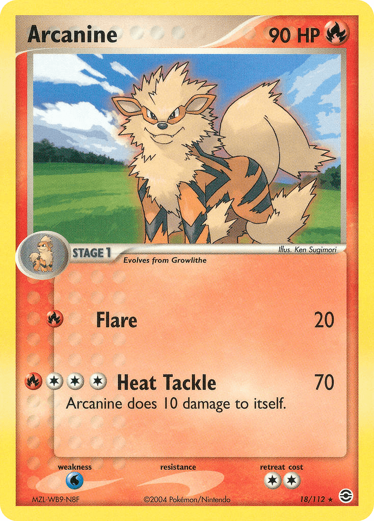 Arcanine EX6-18